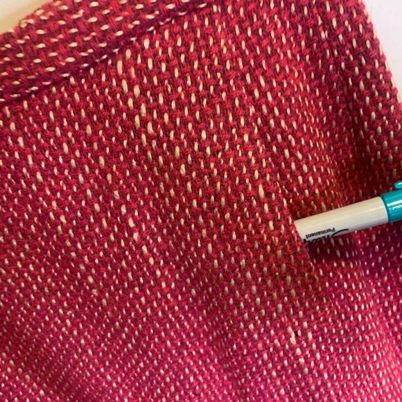 Hadley Women’s 12 Pink Tweed Plaid VINTAGE Skirt with hidden pockets - Picture 4 of 4